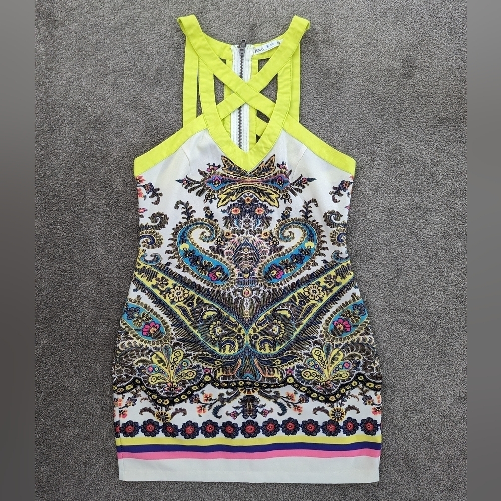 EMMA in the World cut out bodycon mini dress size 10